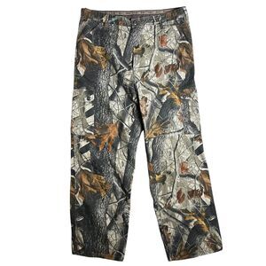 Liberty Camo Realtree Hardwoods Hunting Pants Men’s Size 38 Reg Adjustable Waist